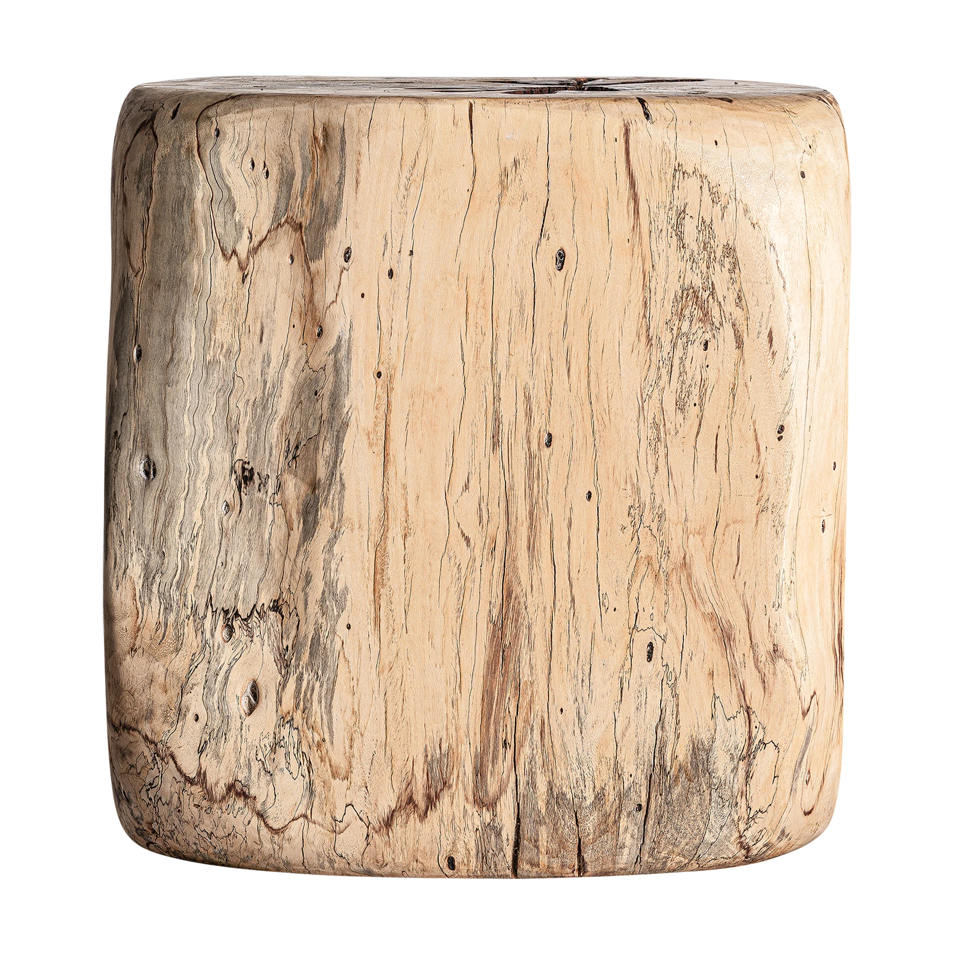 Taburet din Lemn de Tamarind, Maro, 43x43x46 cm, Stil Etnic - VicalHome 32877 [4]