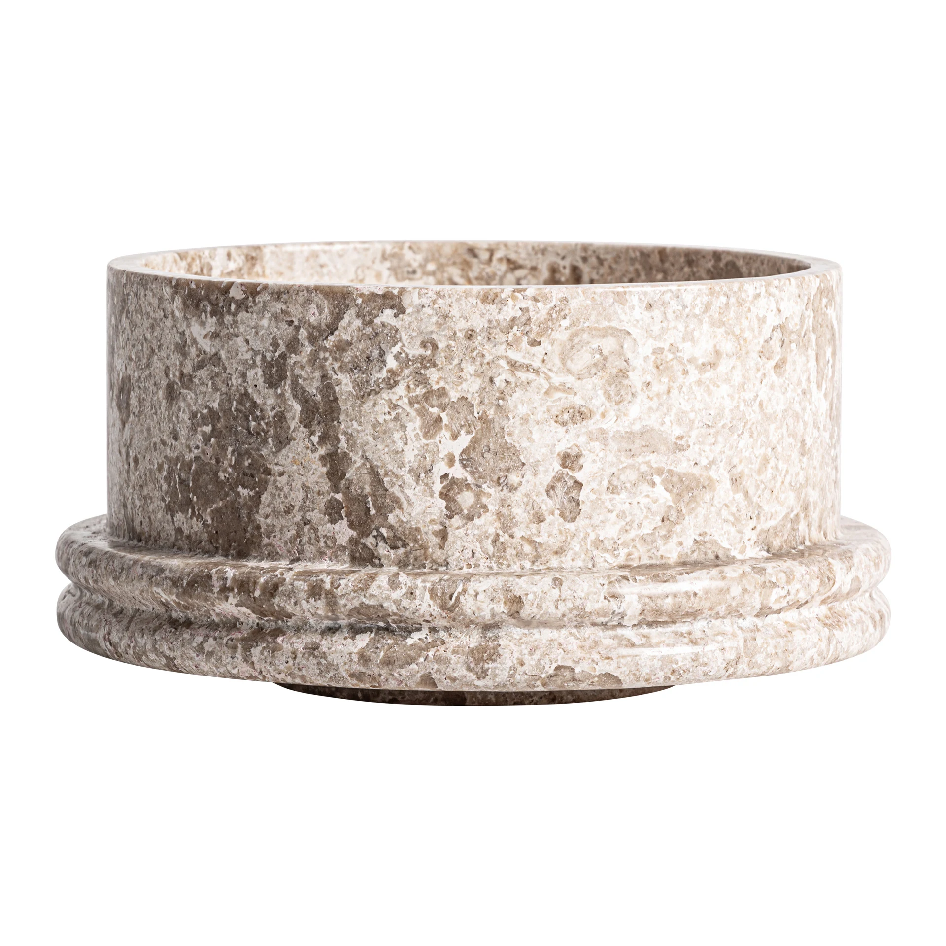 Bol Decorativ din Marmura, Bej, 30x30x15 cm - VicalHome 36796 [1]