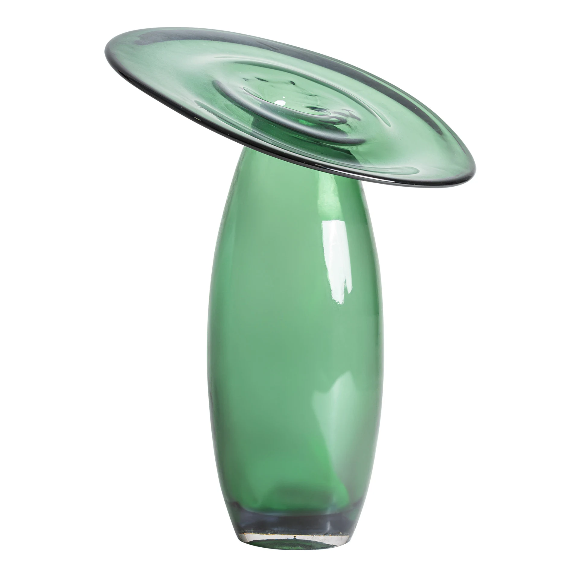 Vaza Decorativa din Sticla, Verde, 37x37x51 cm - VicalHome 37267 [2]
