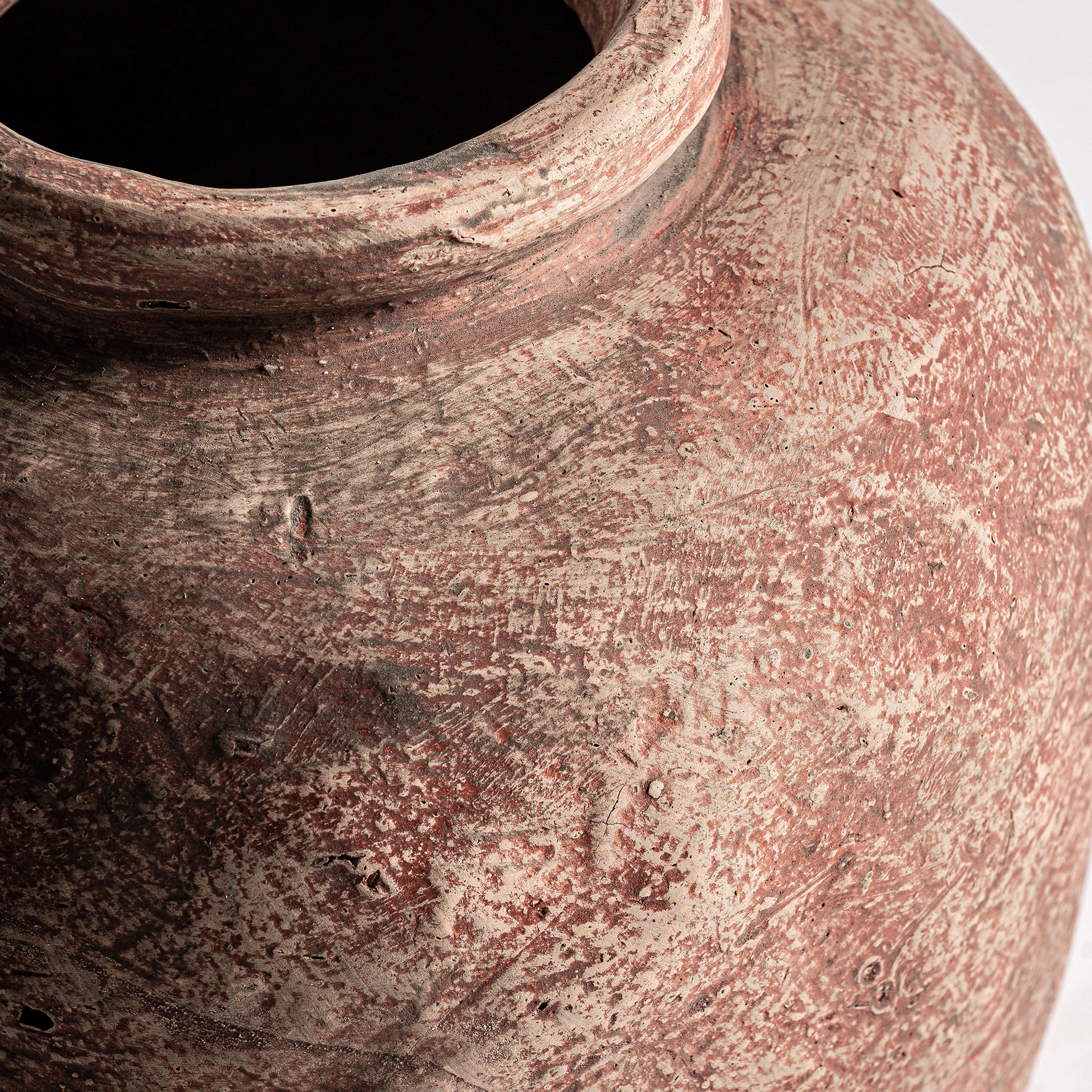 Vaza Decorativa din Teracota, Tonuri Maronii, 25x25x32 cm, Stil Vintage - VicalHome 34207 [17]
