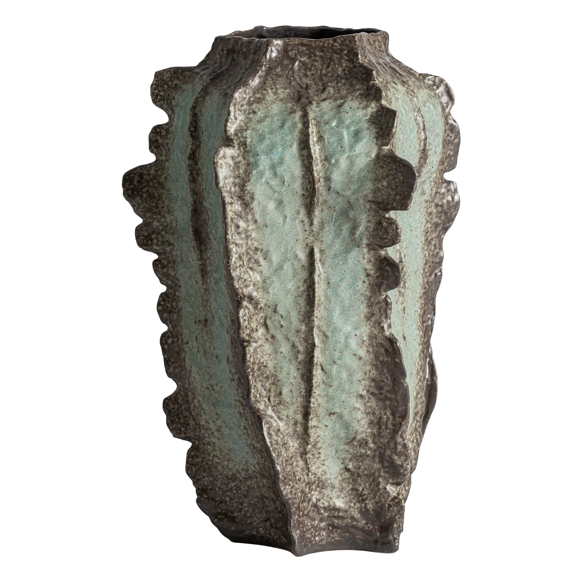 Produse - Vaza Mikota din Ceramică Verde, 35x32x53cm, VicalHome 37999 VicalHome 37999