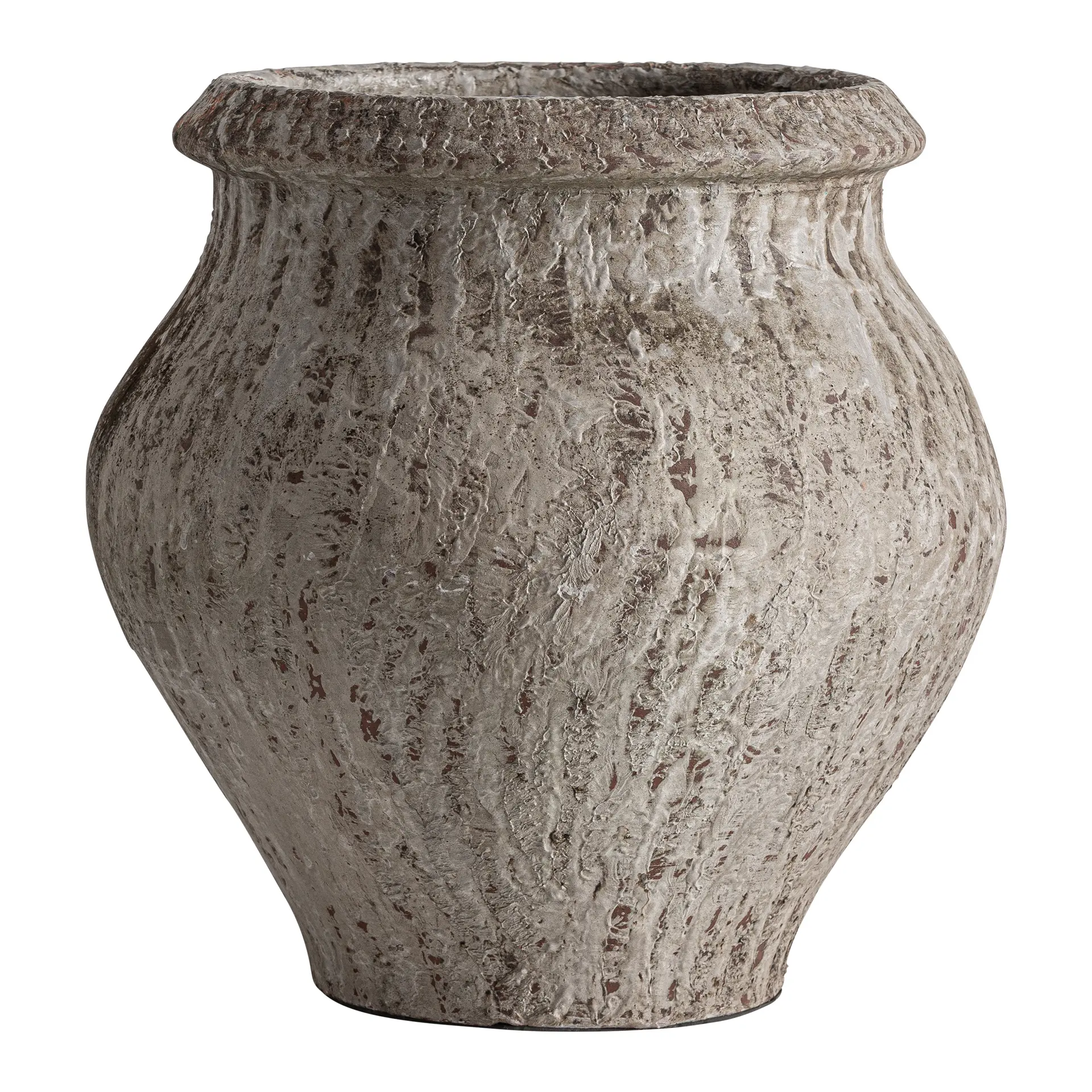 Produse - Vaza Ninhae din Teracota Gri, 36x36x41cm, VicalHome 38376 VicalHome 38376