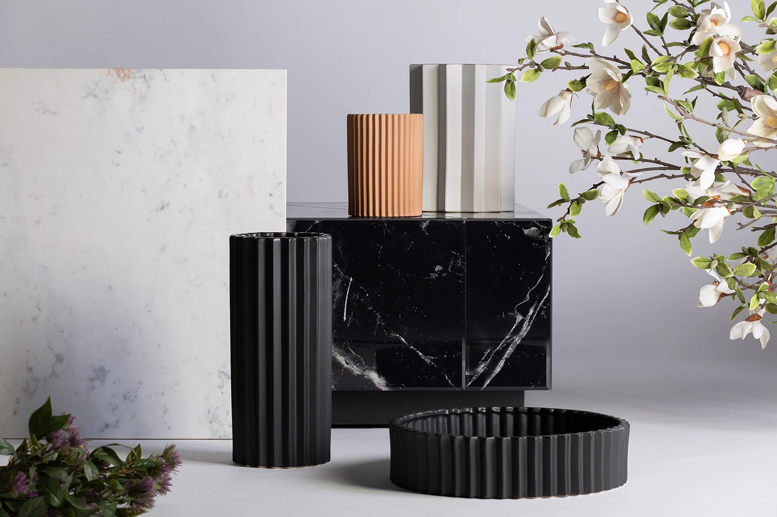 Vaza Decorativa din Ceramica, Maro, 15x14x20 cm - VicalHome 30179 [32]