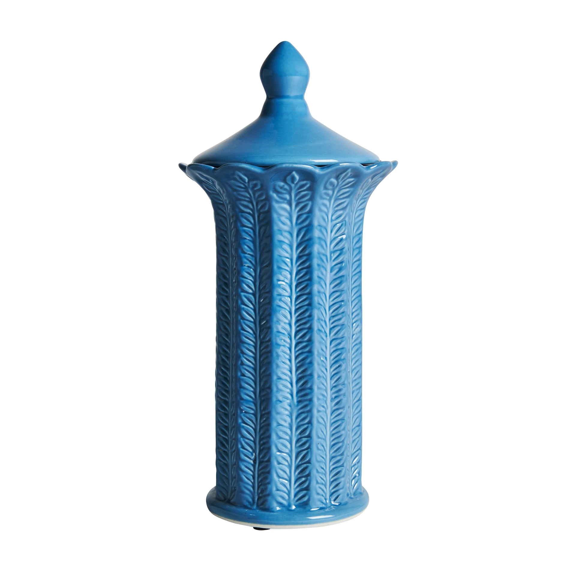 Vaza Decorativa din Ceramica, Albastru, 16x16x34 cm - VicalHome 31645 [4]