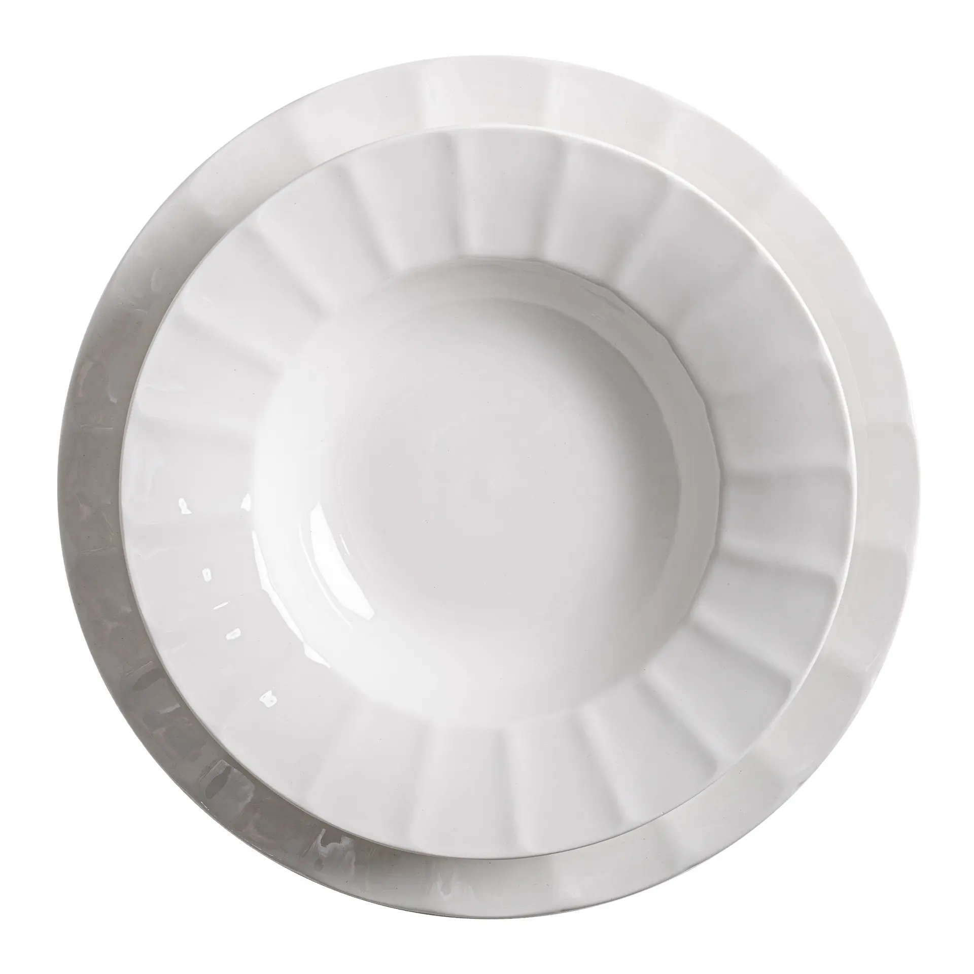 Produse - Veselă din Portelan Alb, 26x26x2cm, Set de 18, VicalHome 39187 VicalHome 39187