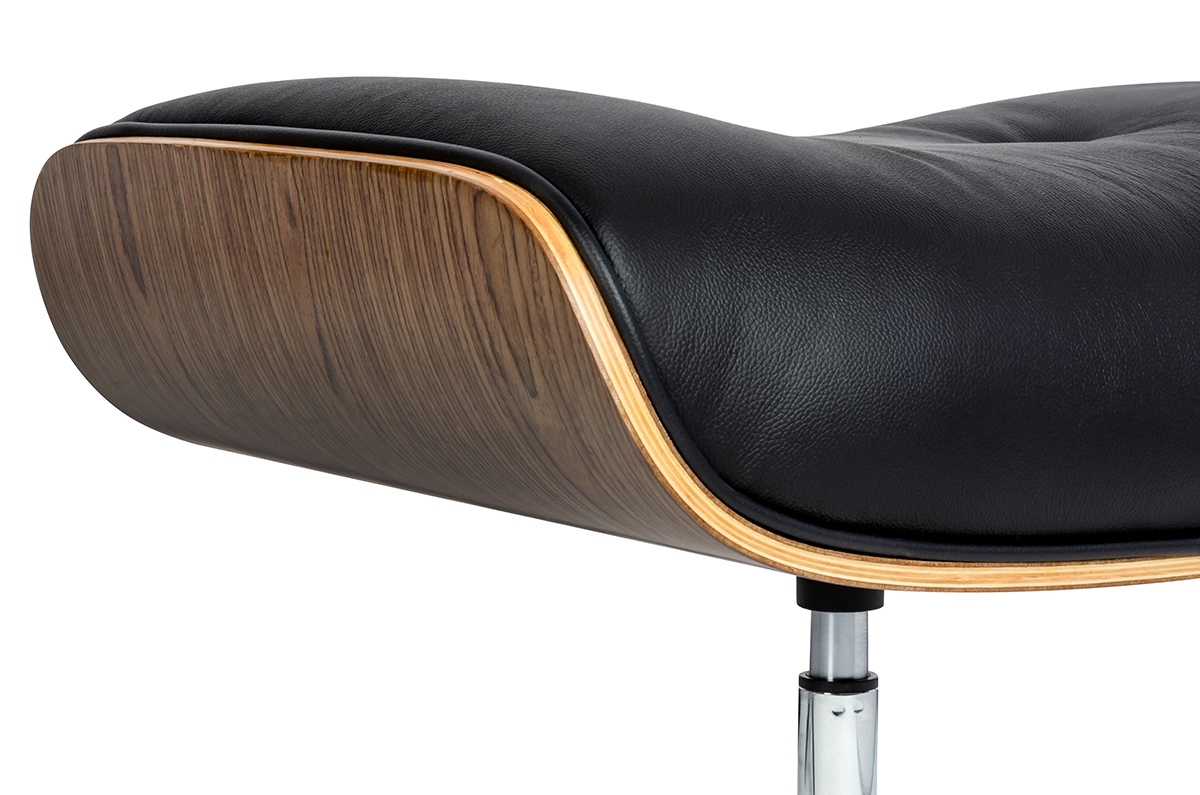 Scaun de Birou Lounge Business, Lemn Nuc - King Home [12]