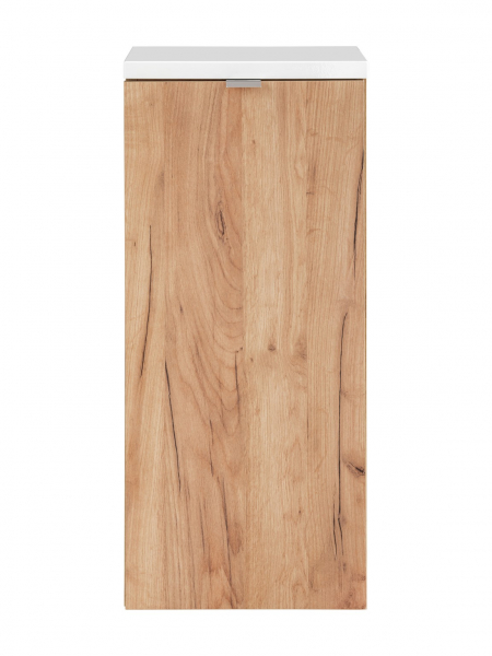 Dulap baie suspendat 80x35 cm stejar Capri Oak cu cos de rufe COMAD [3]