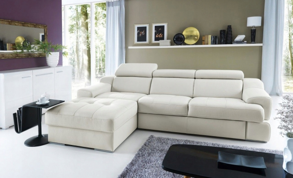 Coltar extensibil modern Belluno 277x175 cm, tapiterie personalizabila , BELLUNO 277 ST A1 - Gala Collezione [3]