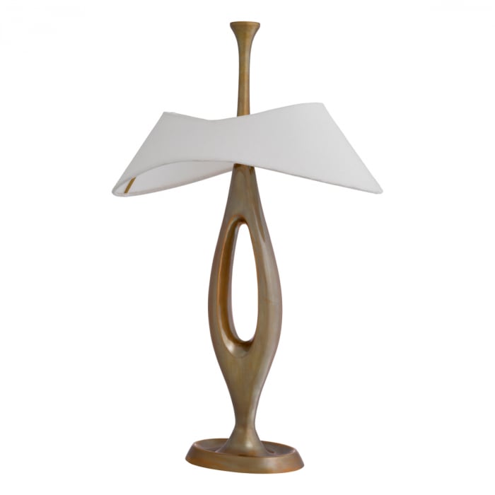   Lampă de masă Gianfranco finisaj din alamă vintage inclus abajur 116913 EICHHOLTZ [2]