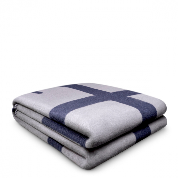   Plaid Zera albastru 116825 EICHHOLTZ [1]