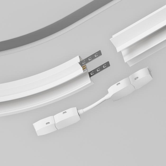 Accesoriu Accesorii pentru șine Exility, Plastic Alb, Maytoni TRA034CS-DE TRA034CS-W-DE [5]