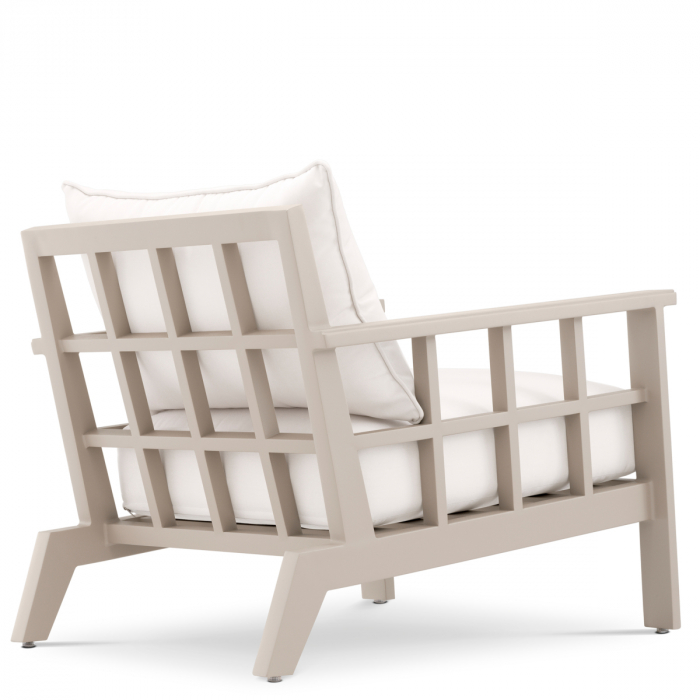   Scaun de exterior Cap-Ferrat din pânză sunbrella bej 113740 EICHHOLTZ [6]