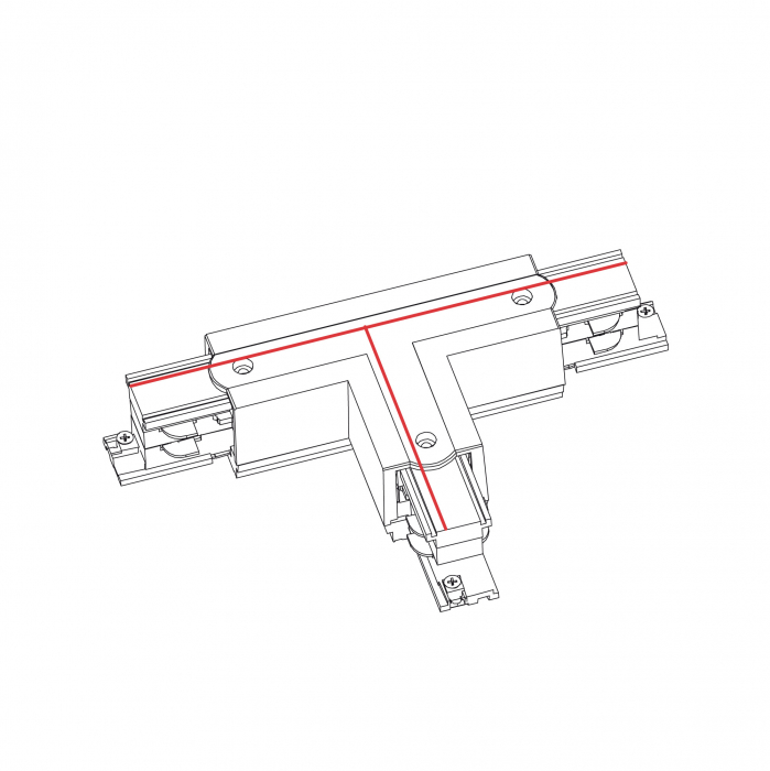 Accesoriu CTLS POWER T CONNECTOR, RIGHT 2 (T-R2) 8704 Nowodvorski [2]
