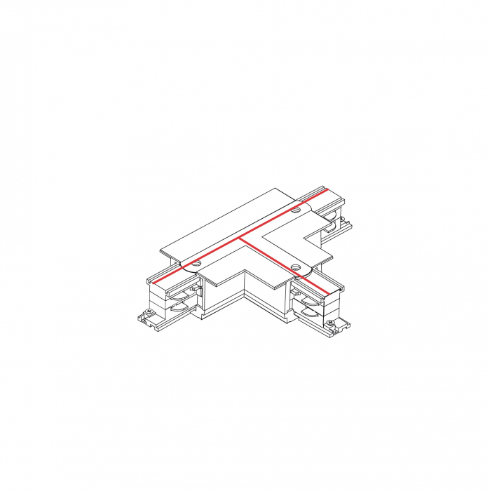 Accesoriu CTLS RECESSED POWER T CONNECTOR, RIGHT 2 (T-R2) 8682 Nowodvorski [2]
