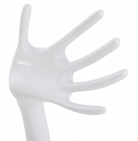 Accesoriu design decorativ HAND Alb [5]