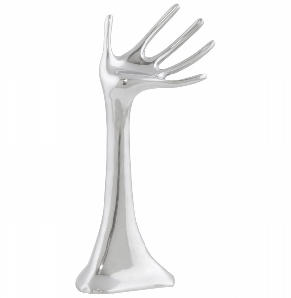 Accesoriu design decorativ HAND Argintiu [2]