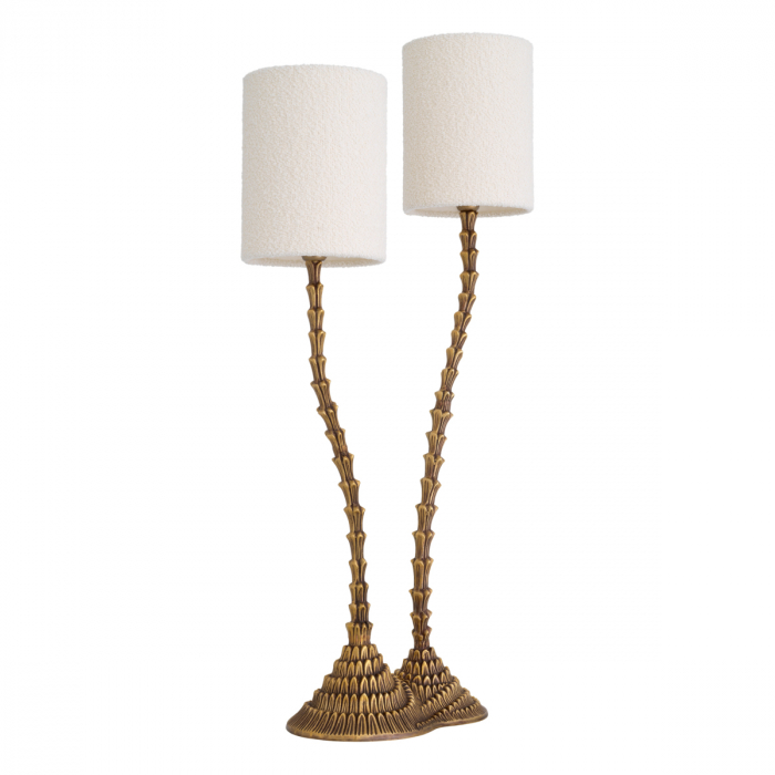   Lampă de masă Forenza finisaj din alamă vintage inclusiv abajururi 116949 EICHHOLTZ [3]