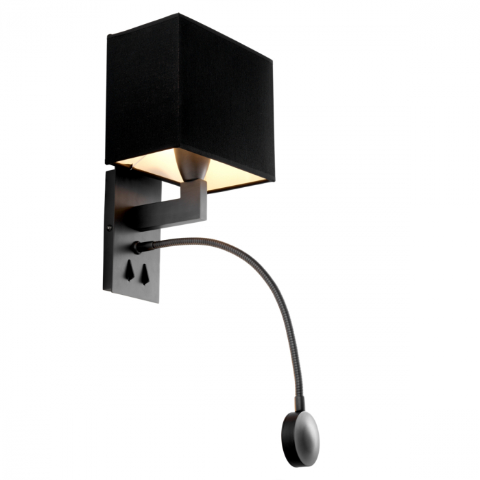   Apaj de perete citit finisaj bronz inclus abajur 111511 EICHHOLTZ [3]