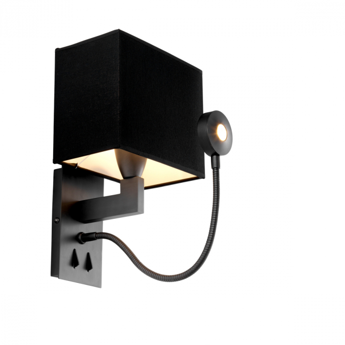   Apaj de perete citit finisaj bronz inclus abajur 111511 EICHHOLTZ [2]