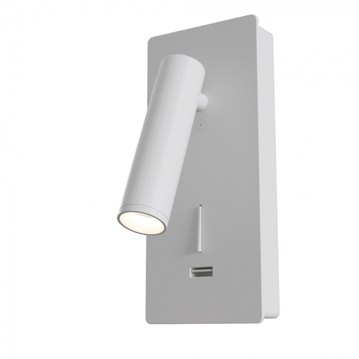 Aplica LED Mirax C041WL-L3W3K, 3W, 200lm, lumina calda, IP20, alba, Maytoni [1]