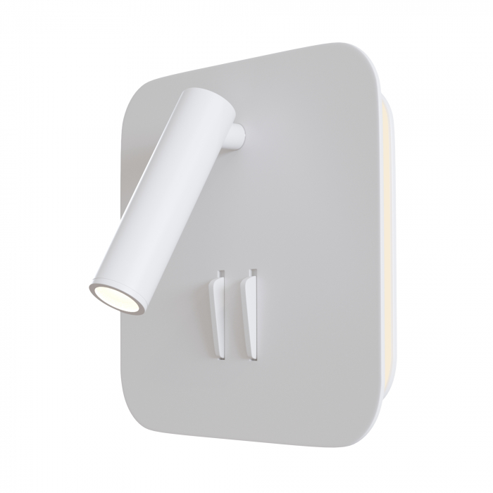 Aplica LED Ios C175-WL-01-6W-W, 9W, 550lm, lumina calda, IP20, alba, Maytoni [2]