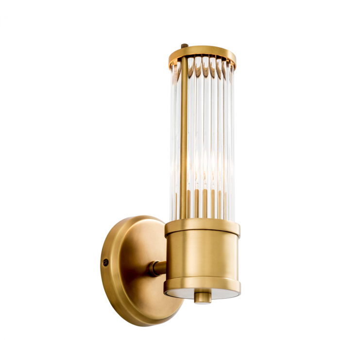   Aplica Claridges Single finisaj din alamă antică 111015 EICHHOLTZ [1]