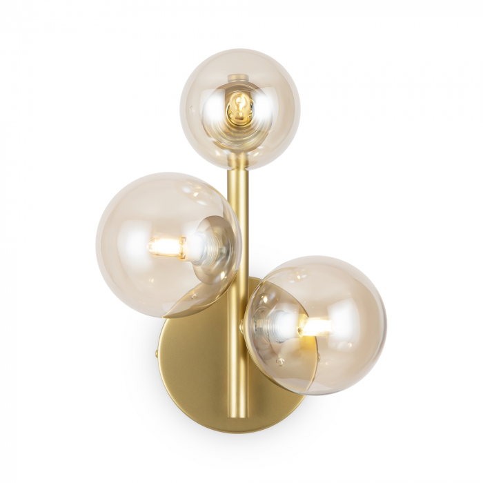 Aplica Dallas MOD545WL-03G, 3xG9, auriu, IP20, Maytoni [1]