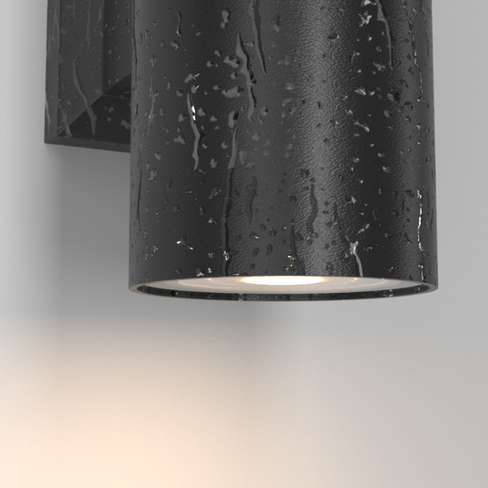 Aplică de exterior Bowery, Aluminiu Negru, 50W, MAYTONI O574WL-02B [5]