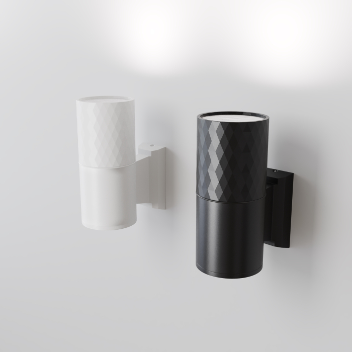 Aplică de exterior Bowery, Aluminiu Negru, 50W, MAYTONI O583WL-01B [3]