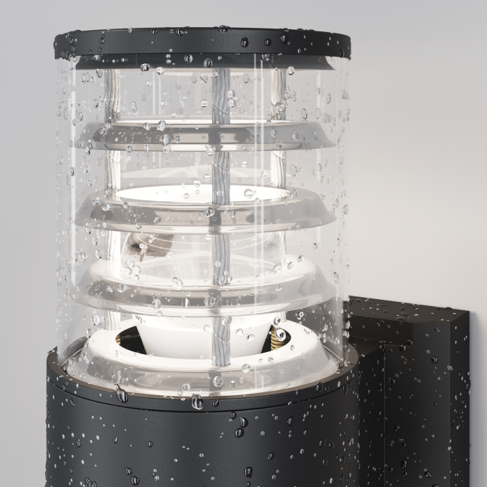 Aplică de exterior Bronx, Aluminiu Negru, 60W, MAYTONI O576WL-01B [7]