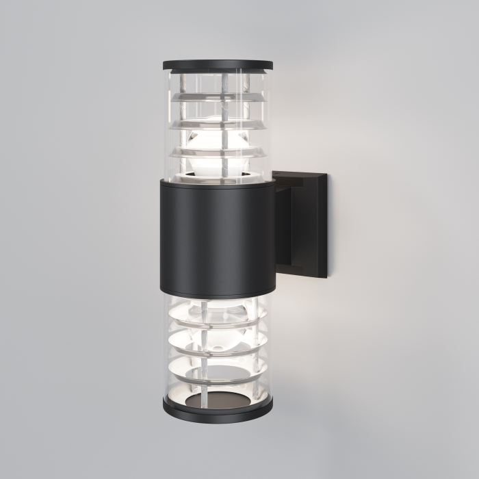 Aplică de exterior Bronx, Aluminiu Negru, 60W, Maytoni O576WL-02B [5]
