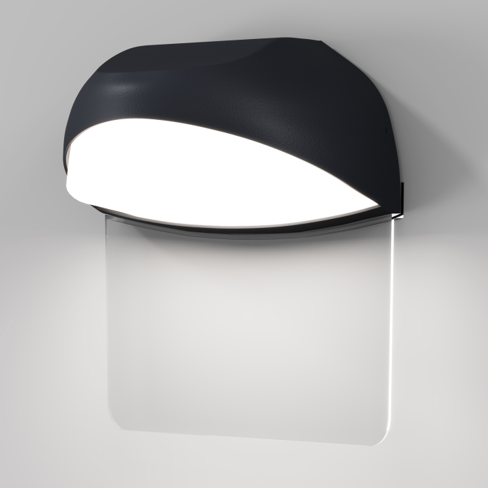Aplică de exterior Gloss, Aluminiu și plastic Grafit, 7W, MAYTONI O447WL-L7GF3K [4]