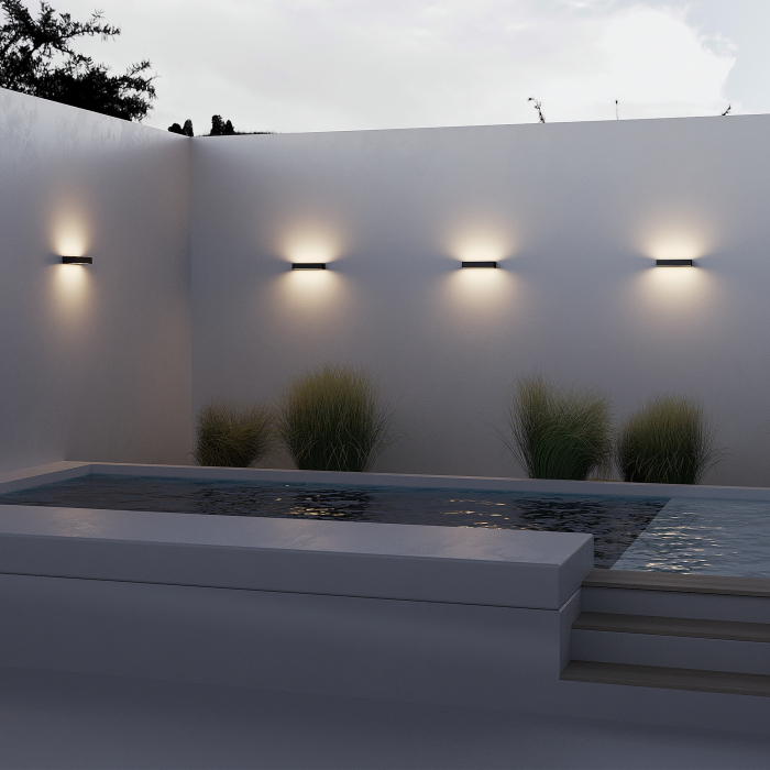 Aplică de exterior Lot, Aluminiu Grafit, 20W, MAYTONI O428WL-L20GF3K [6]