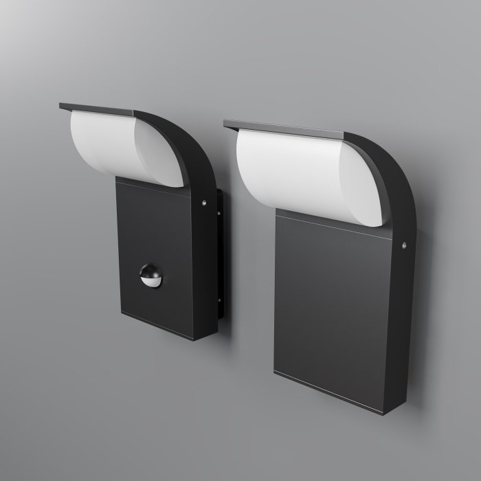 Aplică de exterior Stock, Aluminiu și plastic Grafit, 7W, MAYTONI O446WL-L7GF3K [4]