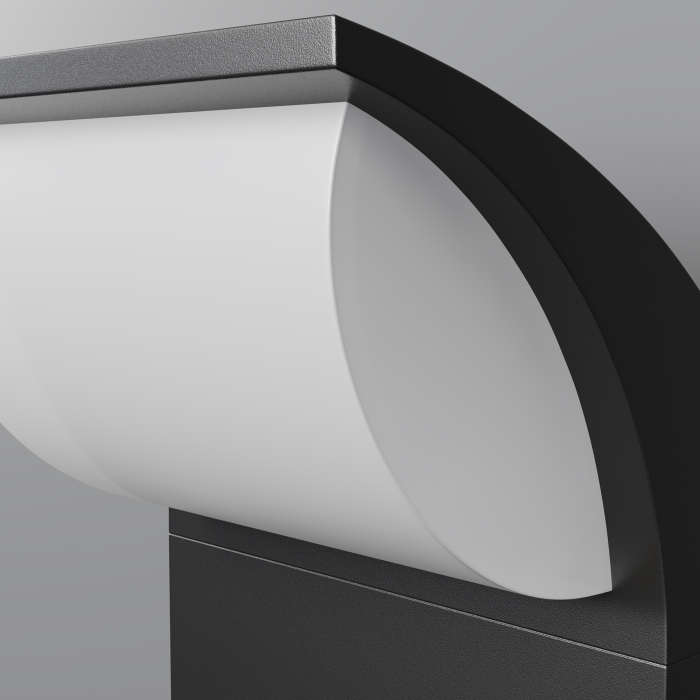 Aplică de exterior Stock, Aluminiu și plastic Grafit, 7W, MAYTONI O446WL-L7GF3KSR [9]