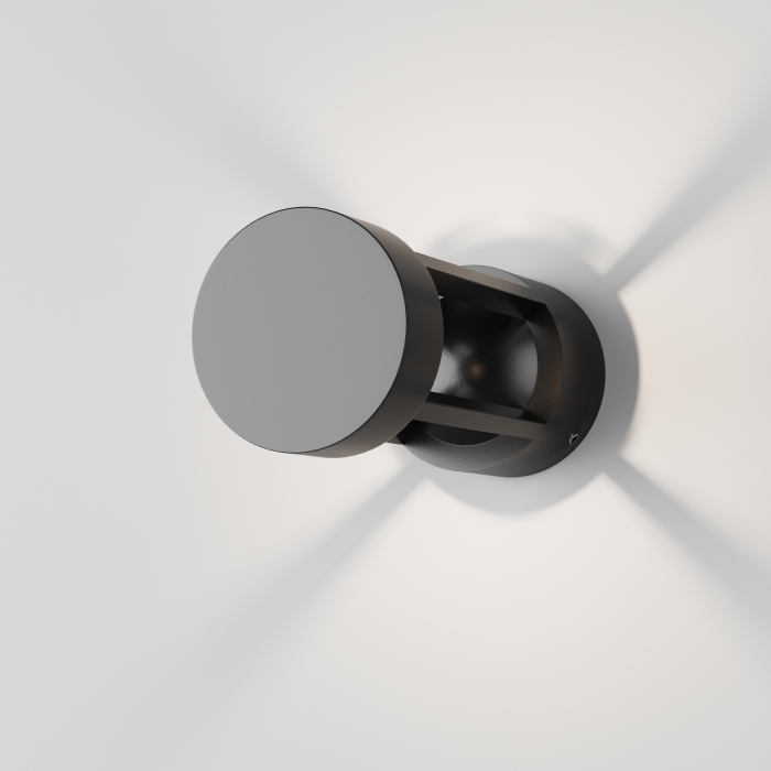 Aplică de exterior Vint, Aluminiu și sticlă Grafit, 9W, MAYTONI O458WL-L9GF3K [8]