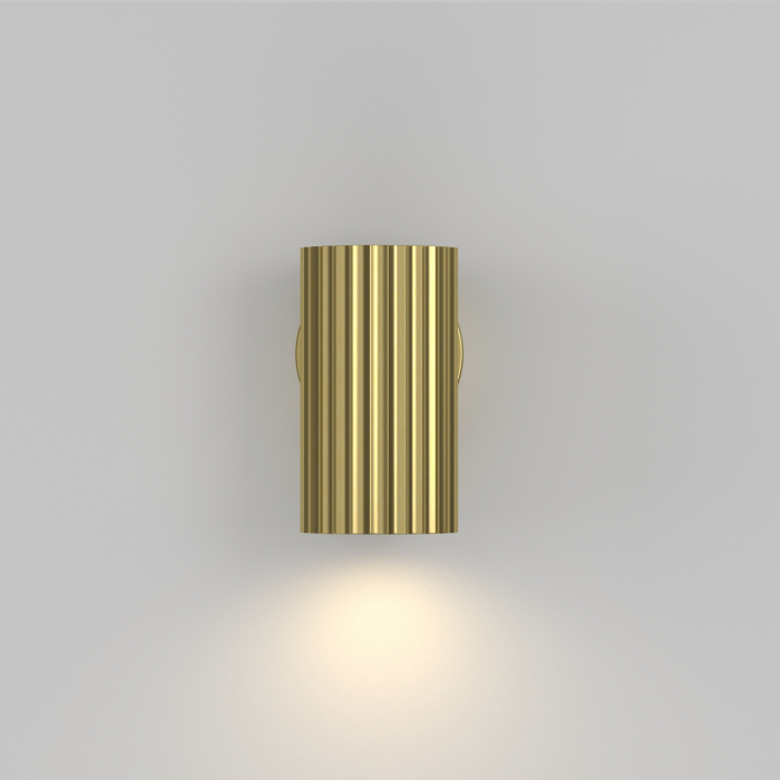 Aplică de perete Calipso, Aluminiu Alamă, 10W, MAYTONI C106WL-01-GU10-BS [5]