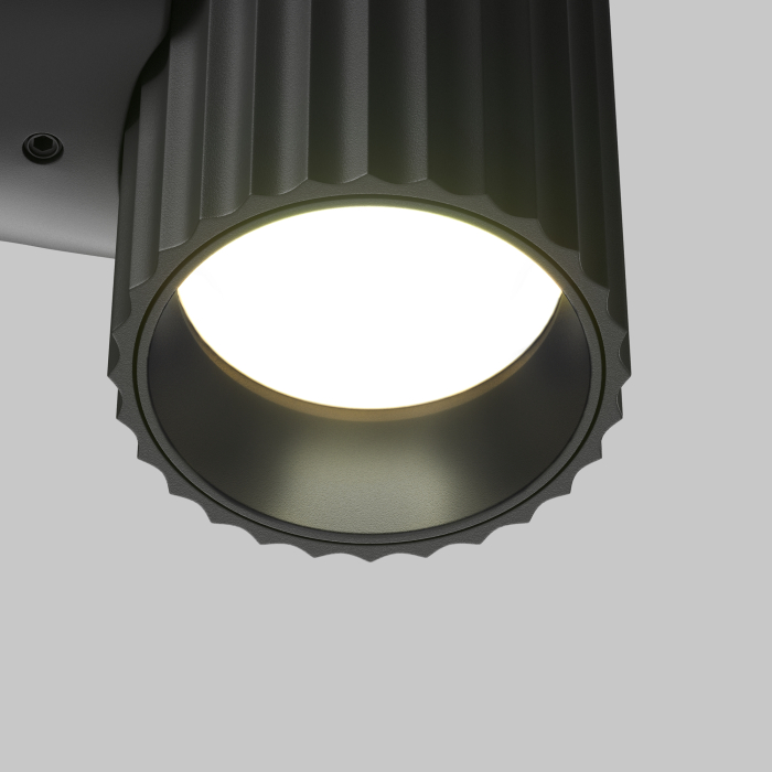 Aplică de perete Calipso, Aluminiu Negru, 10W, MAYTONI C106WL-01-GU10-B [6]