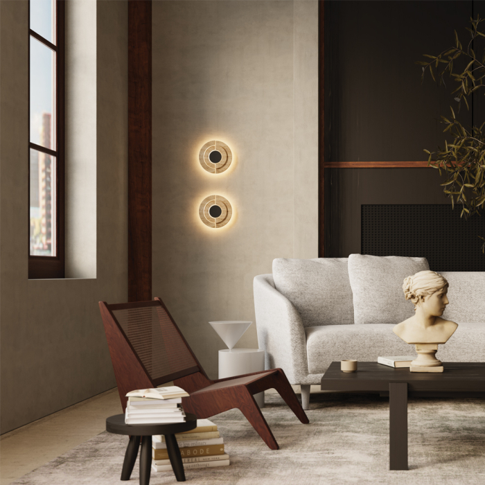 Aplică de perete DAYLIGHT Negru Metal 10W MAYTONI MOD462WL-L10BG3K [4]