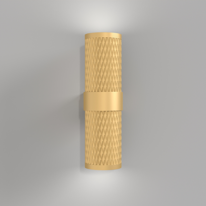 Aplică de perete Focus Design, Aluminiu Auriu mat, 10W, MAYTONI C069WL-02MG [9]