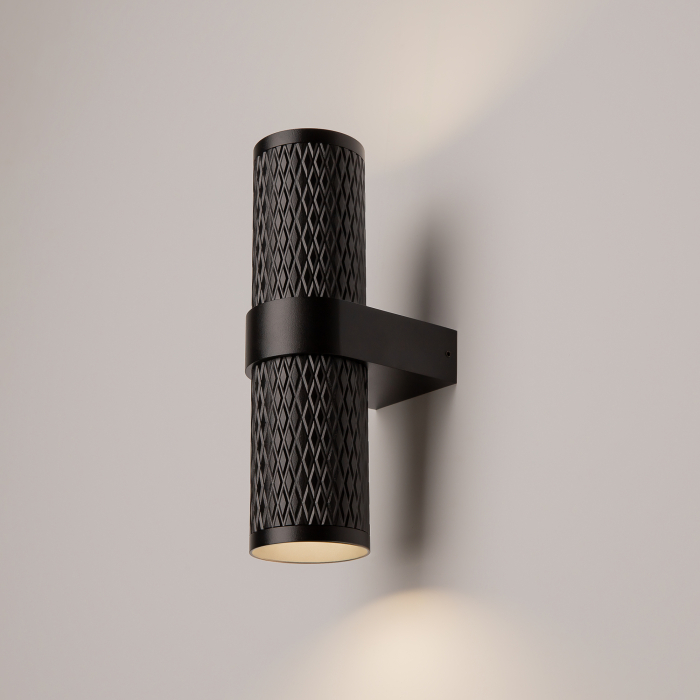Aplică de perete Focus Design, Aluminiu Negru, 10W, MAYTONI C069WL-02B [3]
