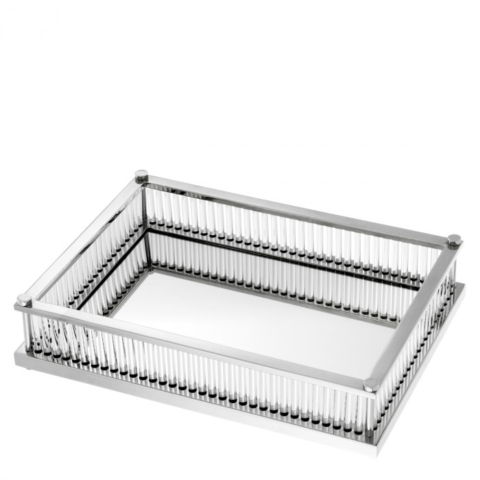   Tavă Cora rectangulară finisaj nichel 111642 EICHHOLTZ [3]