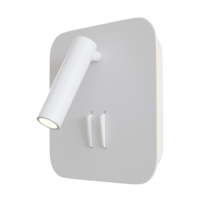 Aplică de perete Ios 176, Aluminiu Alb, 9W, MAYTONI C175-WL-01-6W-W [10]