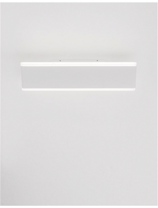 Aplica de perete LED liniara alba Cilla, 30/50 cm, din metal, 9115908 - Novaluce [4]