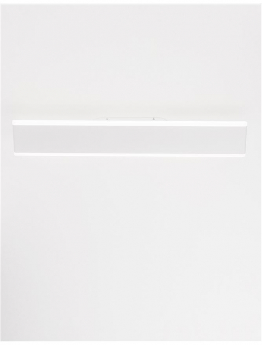 Aplica de perete LED liniara alba Cilla, 30/50 cm, din metal, 9115908 - Novaluce [10]