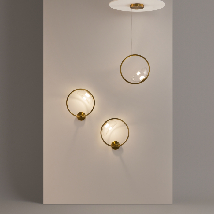 Aplică de perete Lunare, Metal Alamă, 5W, MAYTONI MOD327WL-L5BS3K1 [3]