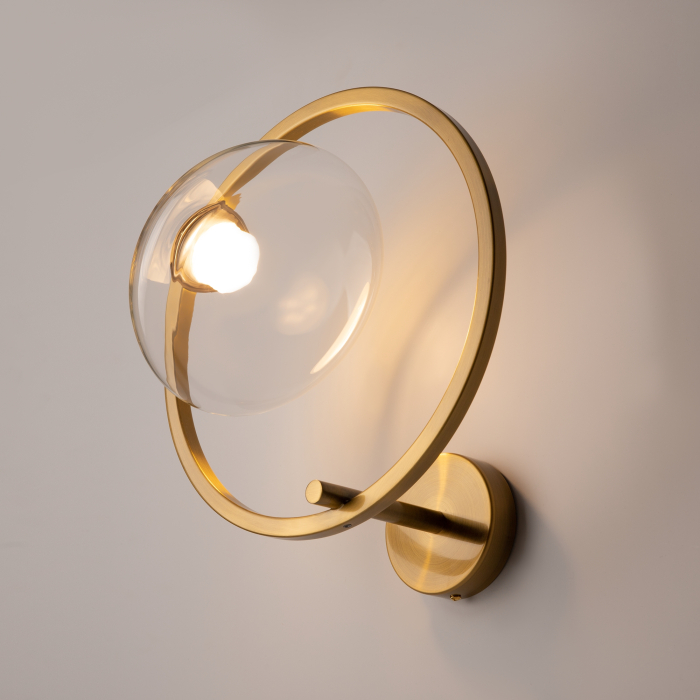 Aplică de perete Lunare, Metal Alamă, 5W, MAYTONI MOD327WL-L5BS3K1 [4]
