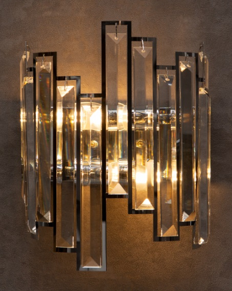 Aplica de perete lux Jexo 21x12x28 cm metal/sticla, W0247 - Maxlight [2]