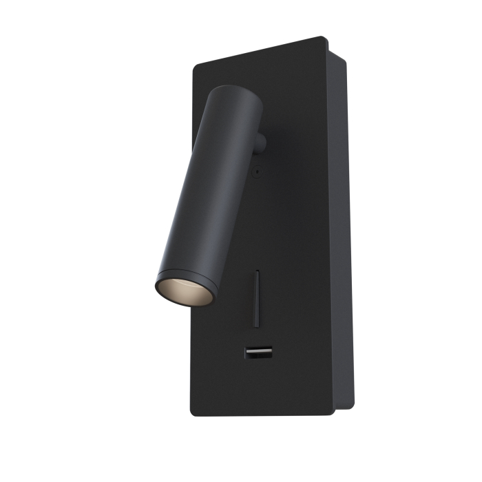 Aplică de perete Mirax, Metal Negru, 3W, MAYTONI C041WL-L3B3K [12]