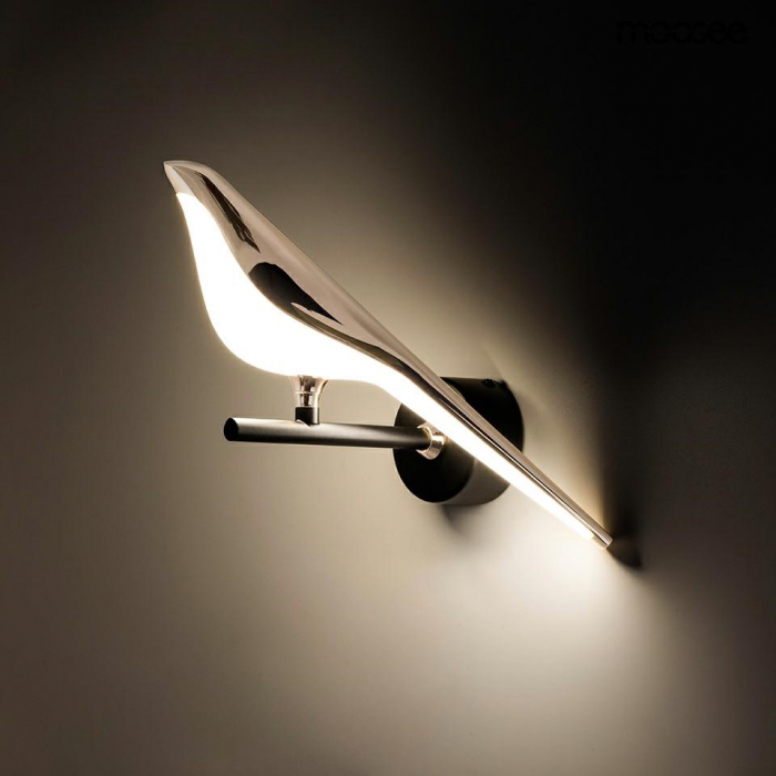 Aplica de perete BIRD aurie, ST-9008-W - Step [6]